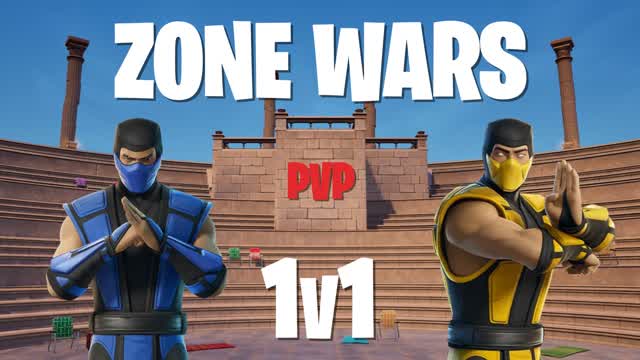 1v1 ZONE WARS - INFINITE BUILDING