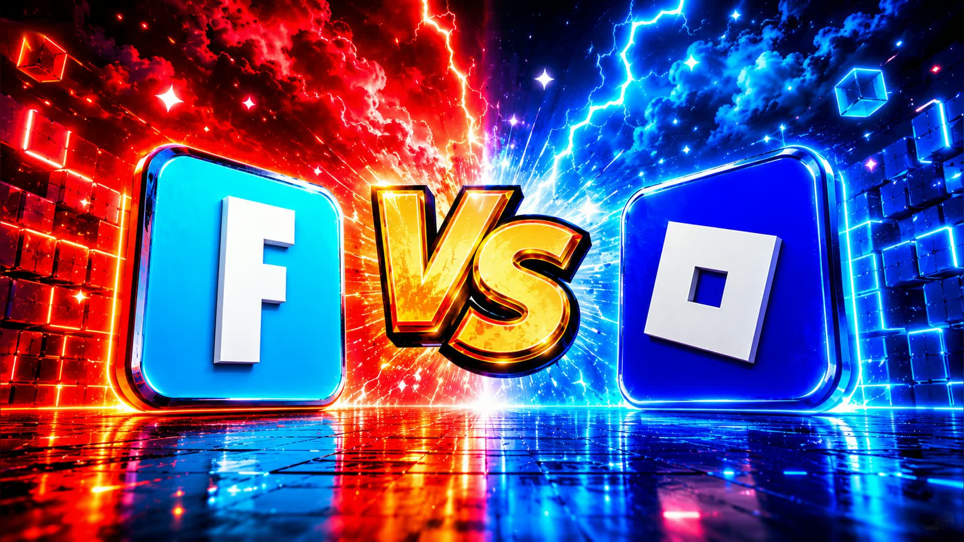 BLUE VS RED MEGA RUSH 🔵🔴
