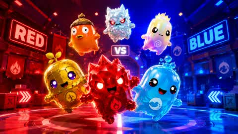 RED vs BLUE ⚡Epic Arena Challenge