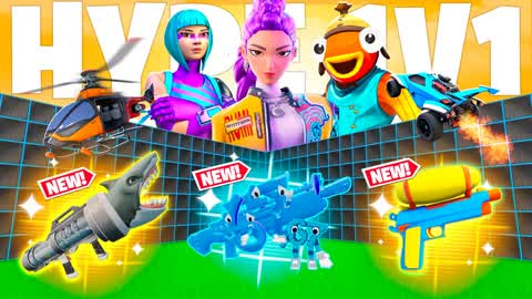 HYPE 1V1 FFA - ALL GUNS & RIDES