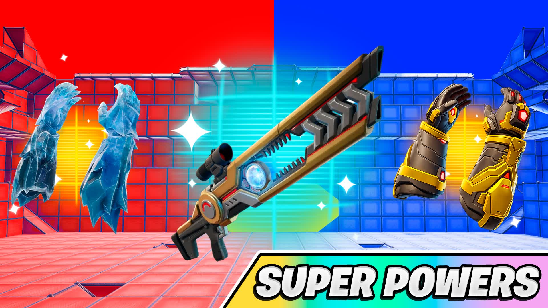 🔴🔵 POWERS RED vs BLUE [PT]