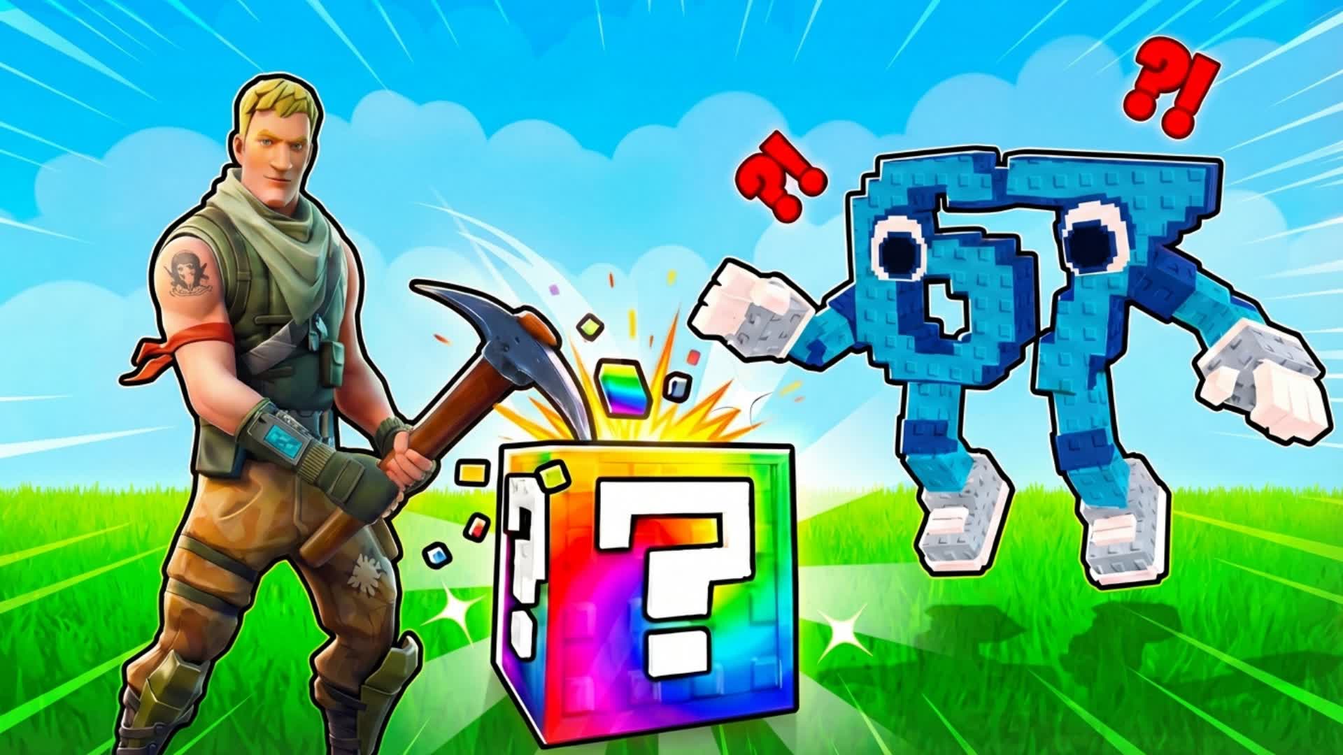 Break a Lucky Block!