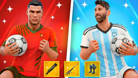 GoatWar 🐐 | Messi vs CR7 |RED 🔴 VS BLUE 🔵
