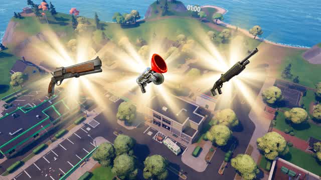 Only three weapons🔫