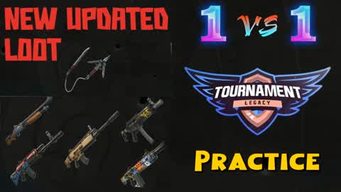 UPDATED LOOT! PRACTICE Solo/Duo Cup 1V1!