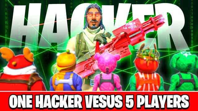 HACKER VS 5 PLAYERS