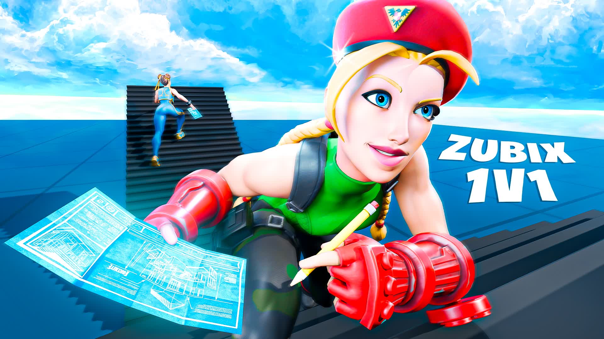 1V1 ZUBIX BUILD FIGHT (200 PUMPS)