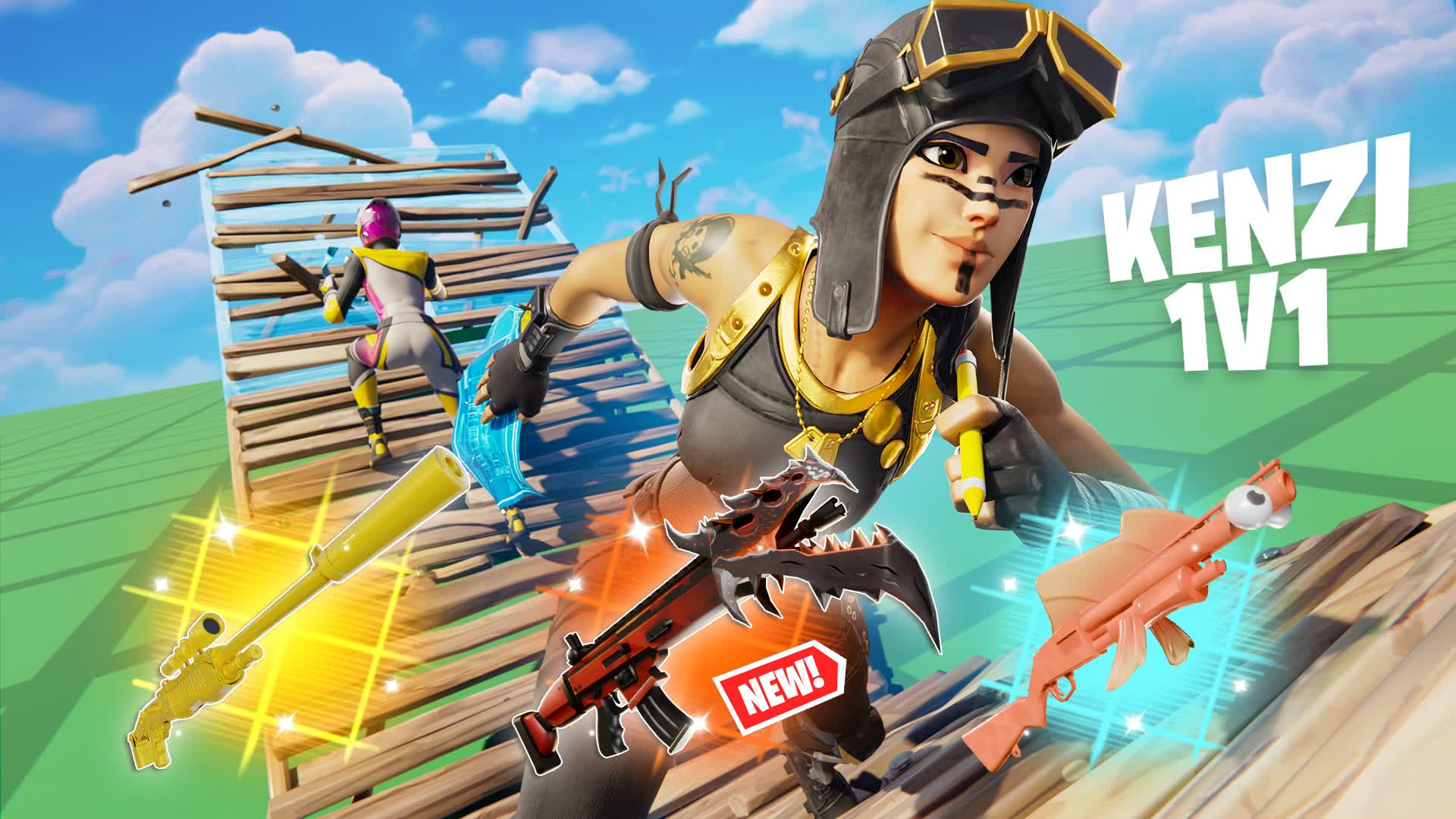 KENZI 1V1 BUILDFIGHTS (200 PUMPS)