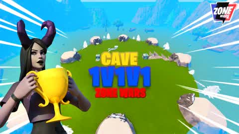 Cave Zone Wars 🗻🌀 - 1V1V1