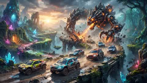 Mecha-Monster Rally Raid