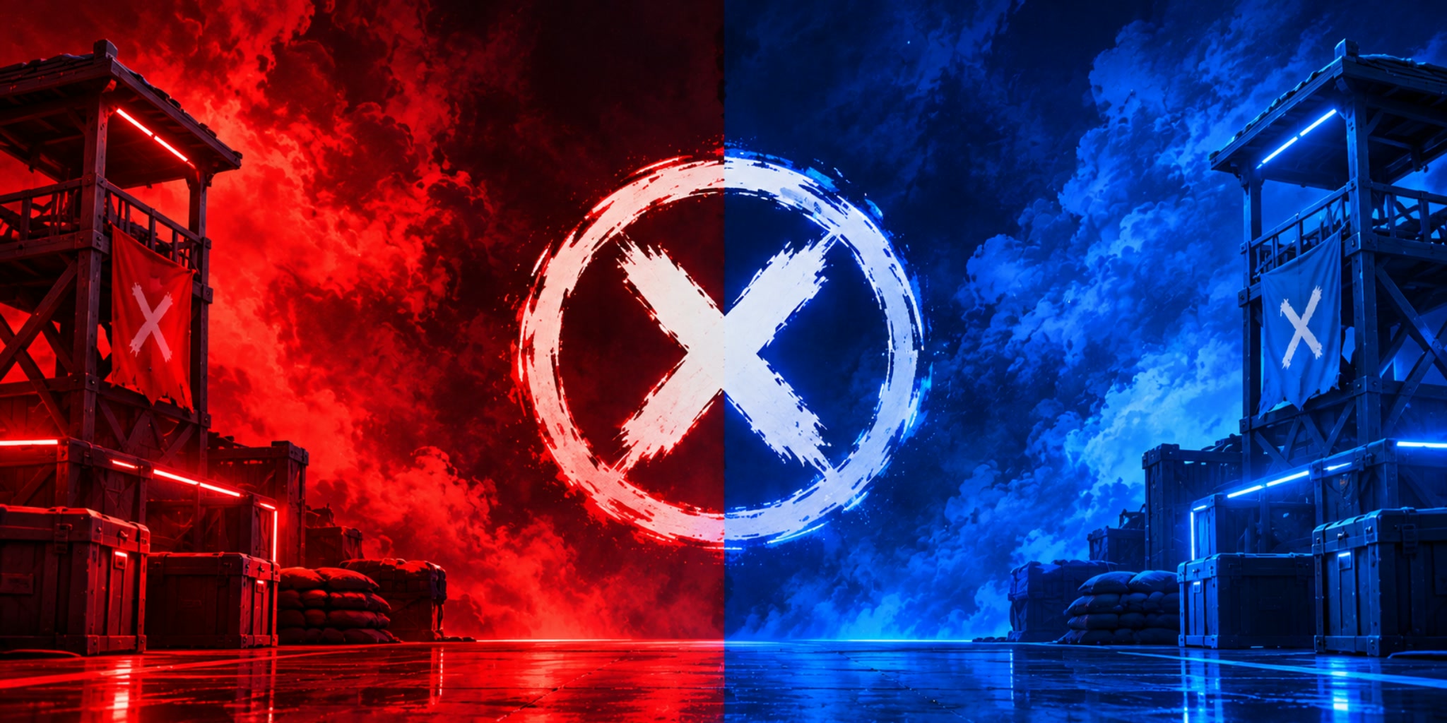 Military Red vs. Blue 2644-0943-4318 by dimsumpizza - Fortnite Creative ...