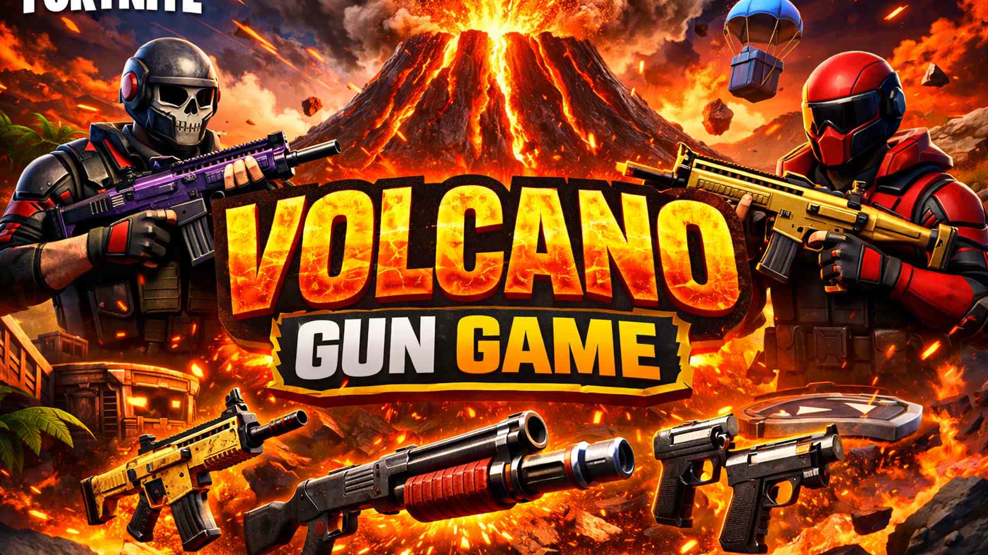 Volcano Gun Game