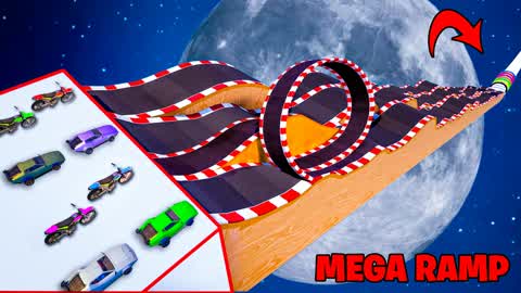 CRAZY CARS MEGA RAMP 🚗