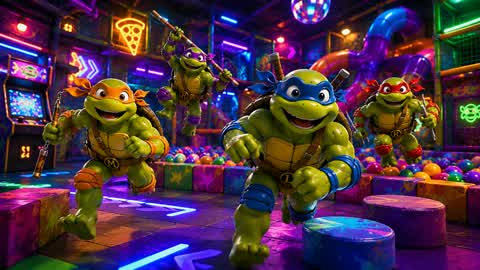 SUPER 🍕 TMNT 99 BOTS 🐢 QUEST
