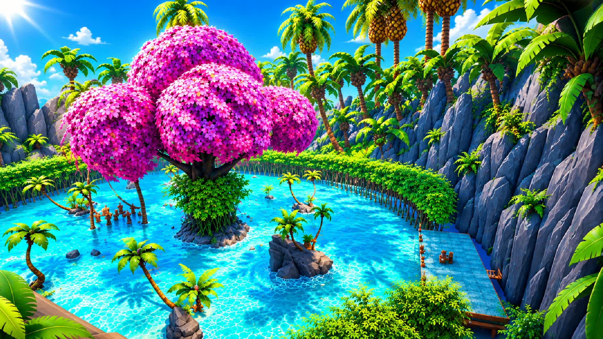 🌴TROPICAL ZONE WARS🌴 — Fortnite island 6856-6481-7706 by bₐₙₖₐᵢᵃᵏᵃⁿᵒₙᵢᵍ卂メ