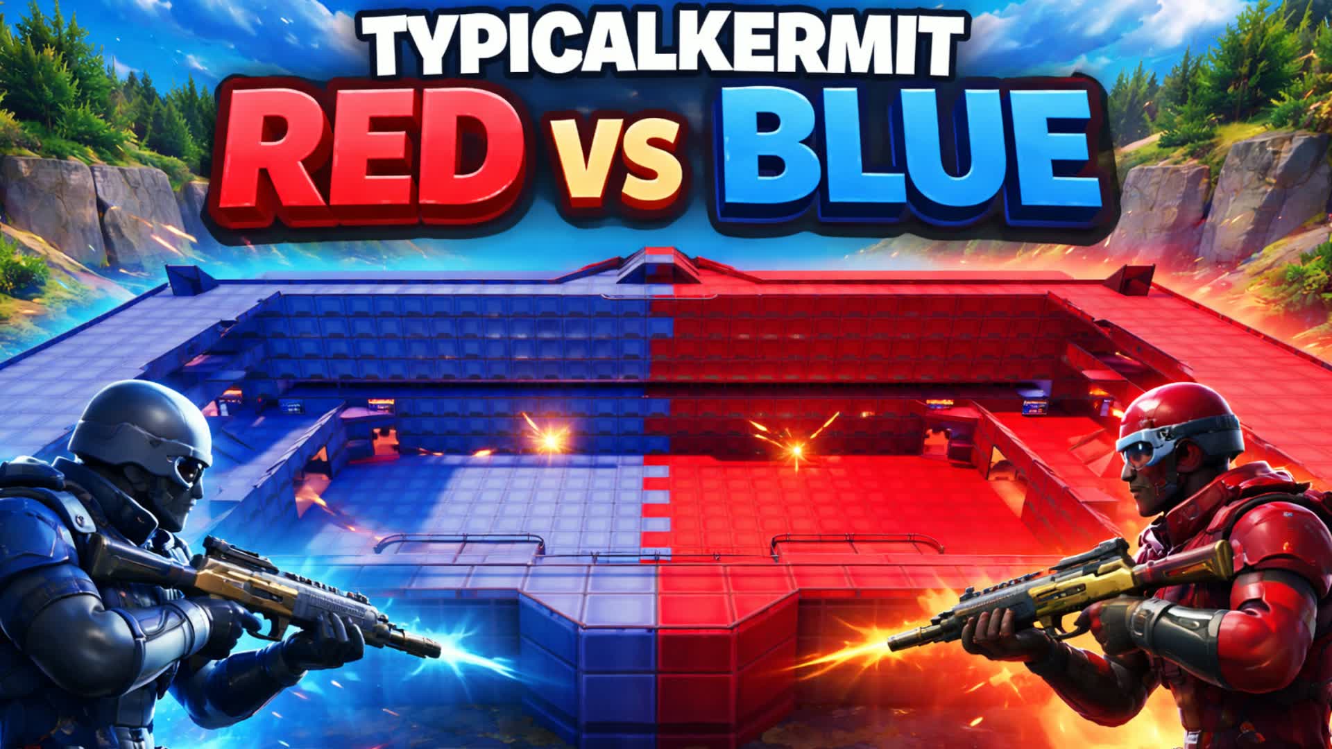 typicalkermit赤対青