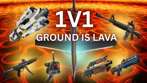 INFINITE 1V1 - ground is lava