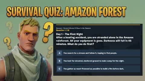 Survival Quiz: Amazon Rainforest