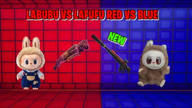 LABUBU VS LAFUFU Red VS Blue 🟥🟦