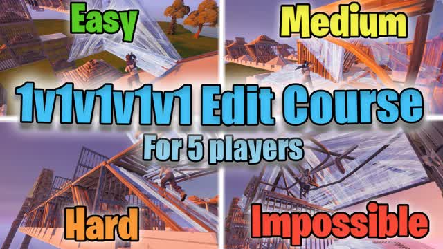 Ultimate 1v1v1v1v1 Edit Race Course !