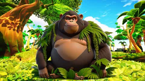 🐒CRAZY MONKEY ZONE WARS🤣