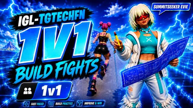 TGTECHS 1V1 ビルドファイト 8673-7980-4238 by tgtech - フォートナイト