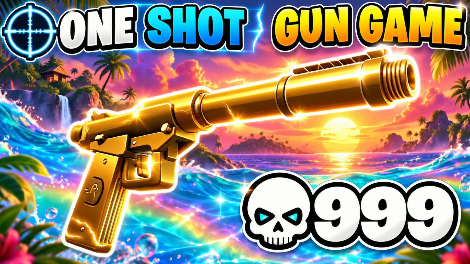 One Shot Gun Game FFA — Fortnite island 1512-3235-5422 by Use Code Mykey