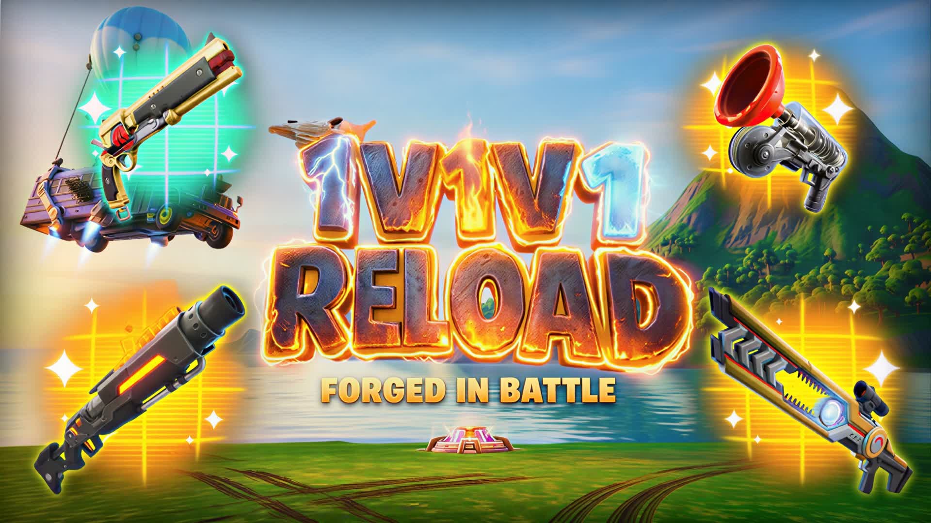 リロード 1V1V1-1v1 GOATED FFA 🐐