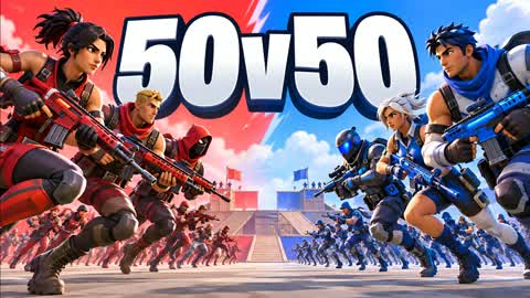 50v50 CRAZY FIGHTS đĽ 50 vs 50 BATTLES