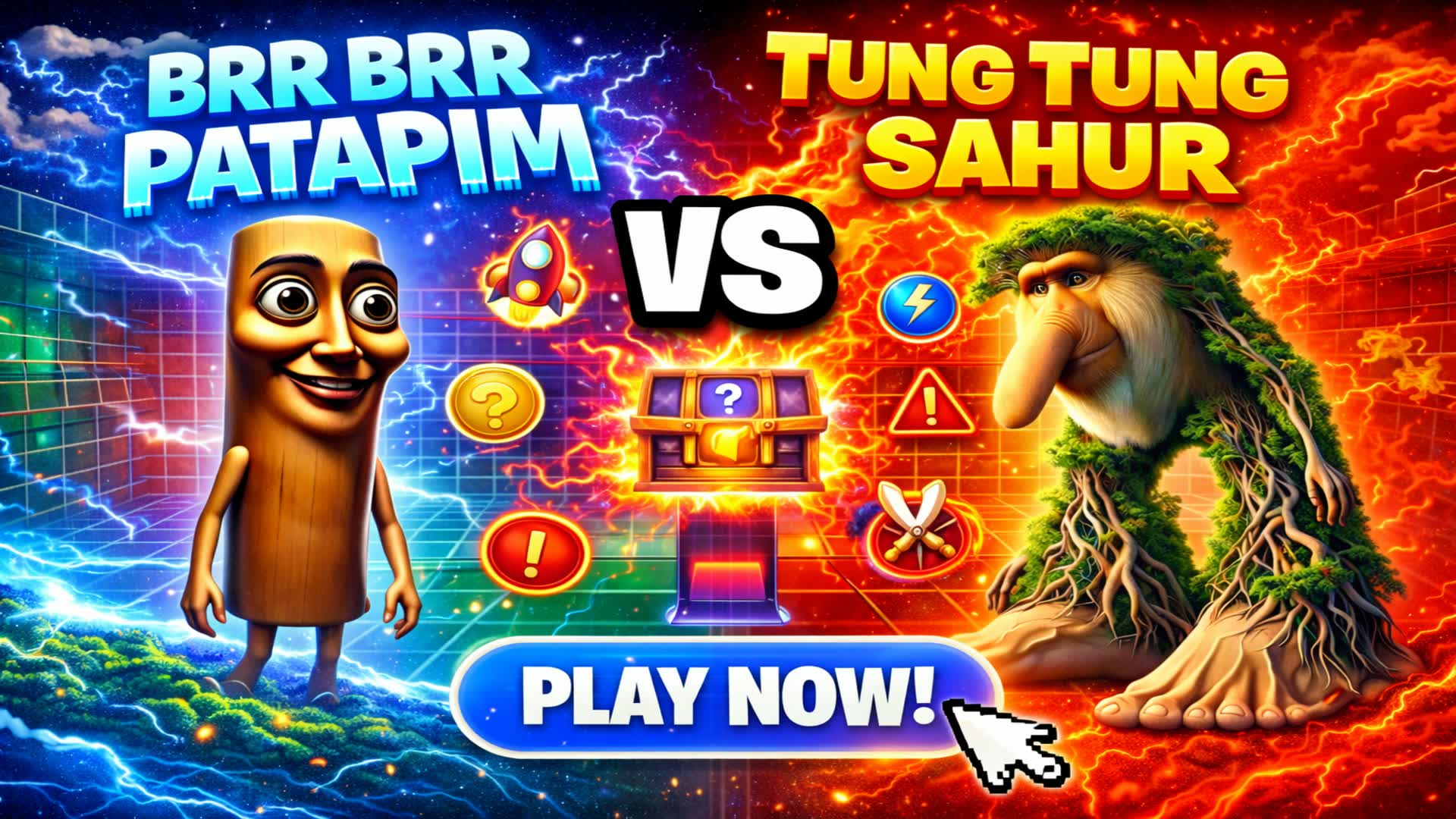 💥 BRR BRR PATAPIM vs TUNG TUNG SAHUR 💥