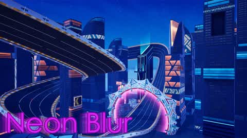 Neon Blur - Rocket Racing