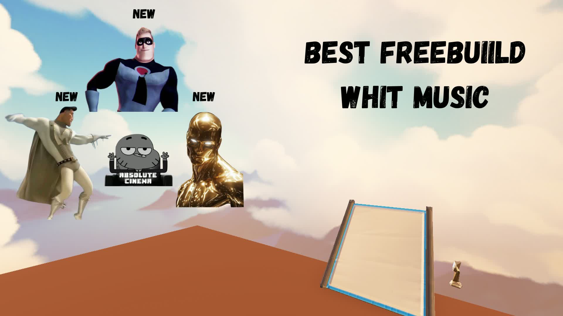 Freebuild [Music] 🎶 5032-5850-3377 by nugel - フォートナイト