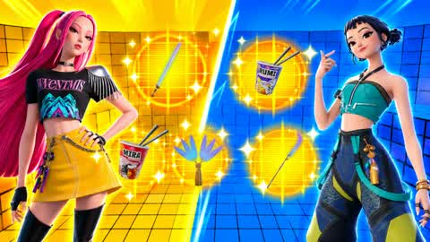 KPOP YELOW VS BLUE