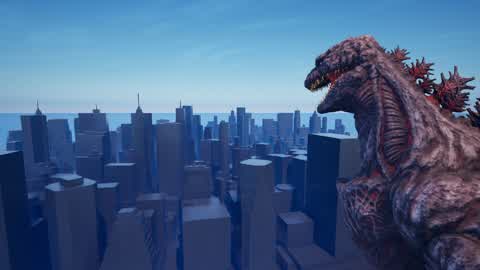 GodZilla Gangnam Style New York