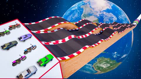 SUPER CARS CRAZY MEGA RAMP 🚗