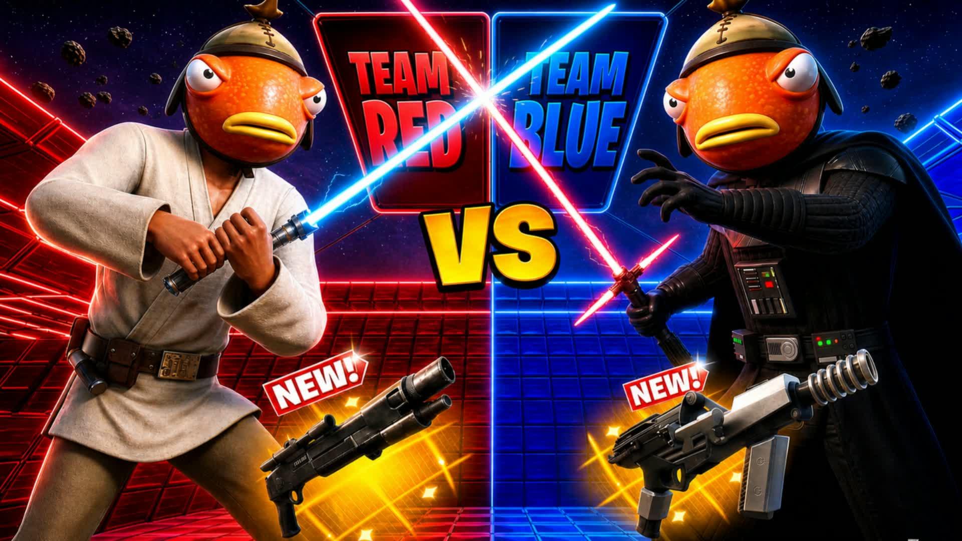 EPIC RED VS BLUE