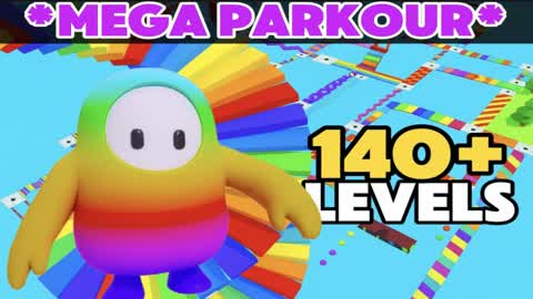 🌟MEGA PARKOUR 140+ LEVEL OBBY🌟