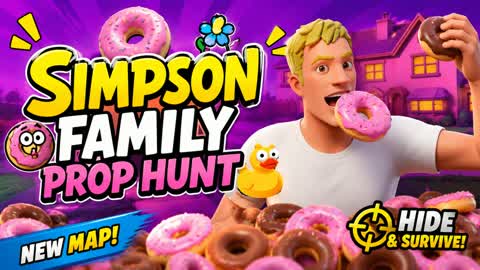 SIMPSON FAMILY PROP HUNT 🍩