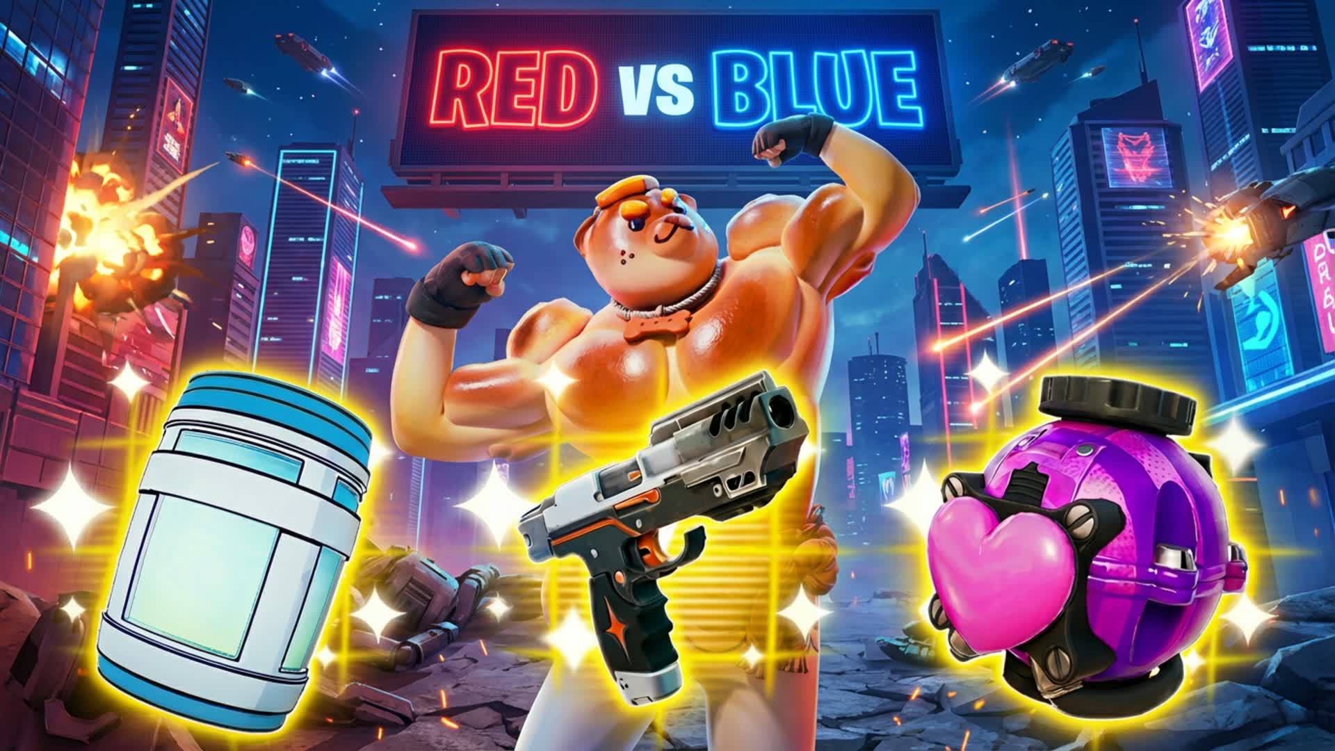 🔴🔵RED vs BLUE🔴🔵と🔴🔵