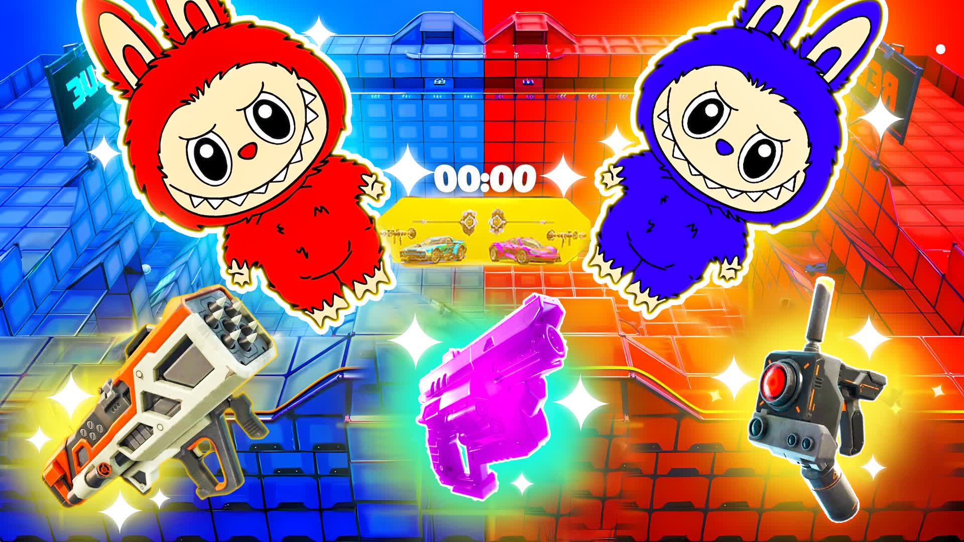 SUPER BOSS FIGHT 2⭐️RED VS BLUE 🔴🔵