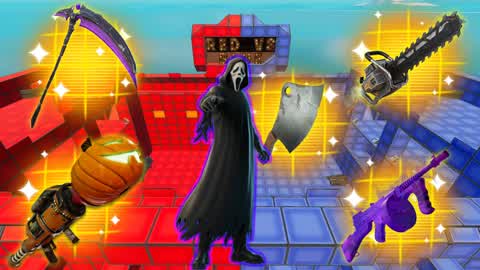 👻GHOSTFACE👻 🔴RED VS BLUE 🔵 (COOL)