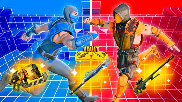 MEGA 🔥SCORPION VS SUB ZERO ❄️