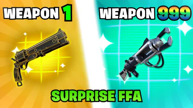 1V1 SURPRISE ALL GUN