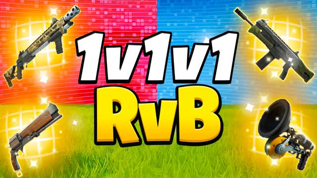 1v1v1 Red vs Blue 1v1 RVB Zonewars