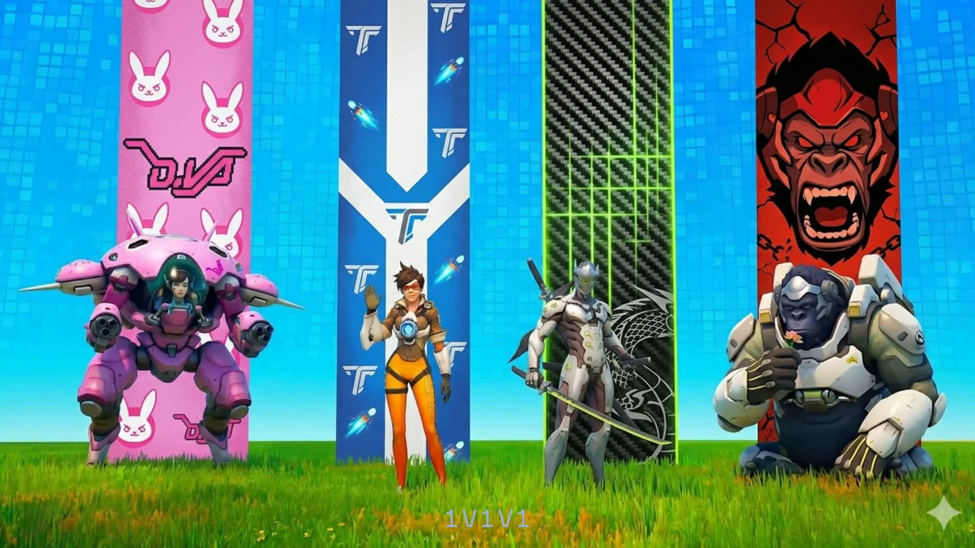 オーバーウォッチ リロード1v1v1 FFAガン