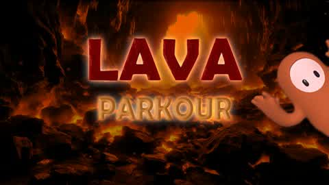Lava Fall Guys Parkour