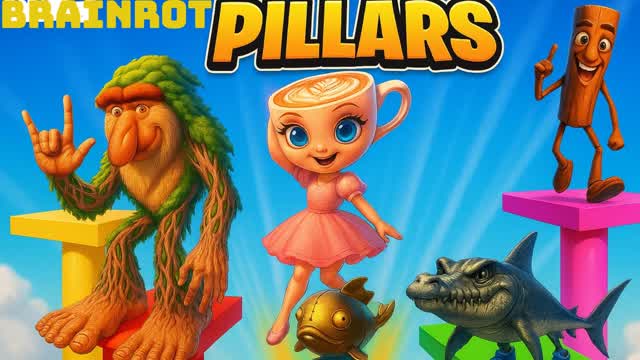 Brainrot Skibidi Pilllars