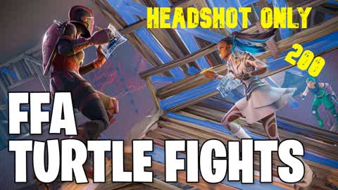 HEADSHOT ONLY *TURTLE FIGHTS* 🐢