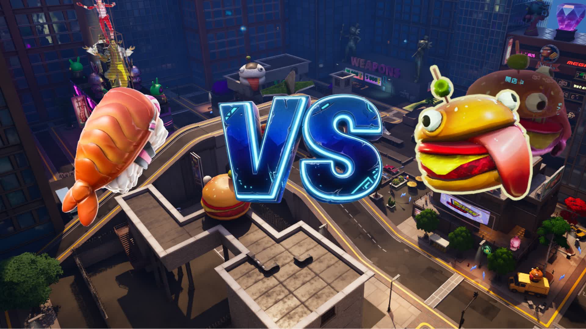 Burger VS Sushi GANG MODE
