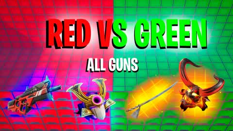 RED vs GREEN (ALL GUNS)